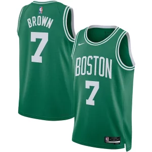 Fácil de llevar Cool Chulo Jaylen Brown Boston Celtics Nike Unisex Swingman Jersey Icon Edition Kelly Green