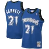 Versátil Único Kevin Garnett Minnesota Timberwolves 2001/02 Hardwood Classics Swingman Jersey Blue