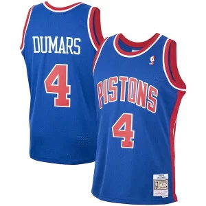 Fácil de llevar Duradero Práctico Joe Dumars Detroit Pistons 1988/89 Hardwood Classics Swingman Jersey Blue