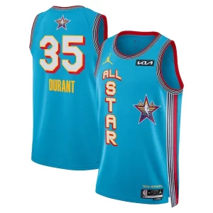 Fácil de llevar Kevin Durant Jordan Brand Unisex 2025 NBA All Star Game Swingman Player Jersey Light Blue