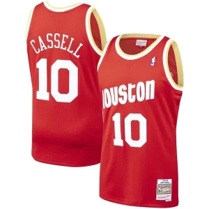 Fácil de llevar Lujoso Sam Cassell Houston Rockets 1993/94 Hardwood Classics Swingman Jersey Red