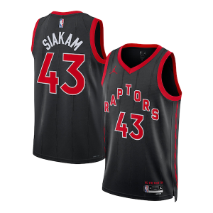 Fácil de llevar Magnífico Pascal Siakam Toronto Raptors Jordan Brand Unisex Swingman Jersey Statement Edition Black