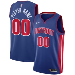 Fácil de llevar Sofisticado Detroit Pistons Nike Swingman Custom Jersey Blue Icon Edition