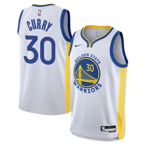 Fácil de llevar Stephen Curry Golden State Warriors Nike Youth Swingman Jersey Association Edition White