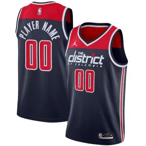 Fácil de llevar Washington Wizards Jordan Brand Swingman Custom Jersey Statement Edition Navy