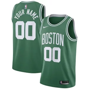 Fantástico Boston Celtics Nike 2020/21 Swingman Custom Jersey Icon Edition Kelly Green