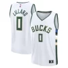 Fantástico Duradero Encantador Damian Lillard Milwaukee Bucks Fast Break Replica Player Jersey Association Edition White