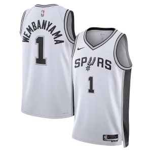 Fantástico Exquisito Victor Wembanyama San Antonio Spurs Nike Unisex Swingman Jersey Association Edition White