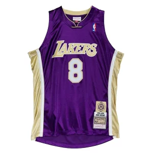 Fantástico Kobe Bryant Los Angeles Lakers Hall of Fame Class of 2020 #8 Authentic Jersey Purple/Gold