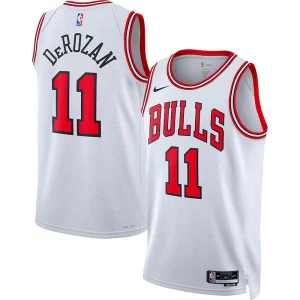 Fantástico Maravilloso Lujoso DeMar DeRozan Chicago Bulls Nike Unisex 2022/23 Swingman Player Jersey White Association Edition
