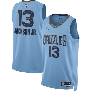 Fantástico Perfecto Versátil Jaren Jackson Jr. Memphis Grizzlies Jordan Brand Unisex Swingman Jersey Statement Edition Light Blue