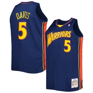Fantástico Robusto Resistente Baron Davis Golden State Warriors Big & Tall Hardwood Classics 2006/07 Swingman Jersey Navy