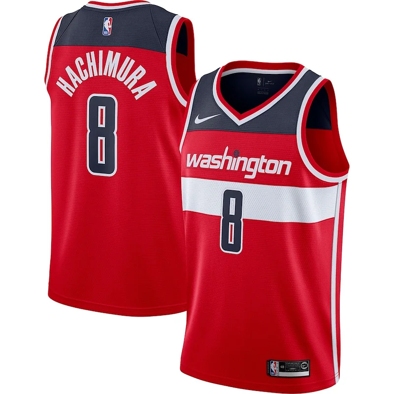 Fantástico Sofisticado Rui Hachimura Washington Wizards Nike Swingman Jersey Red