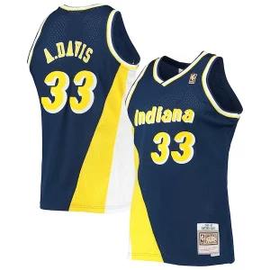 Genial Antonio Davis Indiana Pacers 1996/97 Hardwood Classics Swingman Jersey Navy