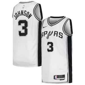 Genial Encantador Lujoso Keldon Johnson San Antonio Spurs Nike Unisex Swingman Jersey Association Edition White