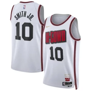 Genial Jabari Smith Jr. Houston Rockets Nike Unisex 2024/25 Swingman Player Jersey City Edition White