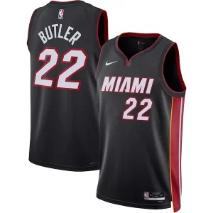 Genial Jimmy Butler Miami Heat Nike Unisex Swingman Jersey Icon Edition Black