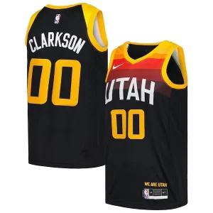 Genial Perfecto Jordan Clarkson Utah Jazz Nike Swingman Player Jersey City Edition Black