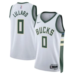 Genial Resistente Exquisito Damian Lillard Milwaukee Bucks Nike Unisex Fear The Deer Swingman Player Jersey Association Edition White