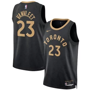 Genial Sofisticado Perfecto Fred VanVleet Toronto Raptors Nike Unisex 2022/23 Swingman Jersey City Edition Black