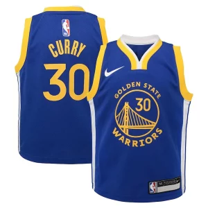 Hermoso Sofisticado Original Stephen Curry Golden State Warriors Nike Preschool Dri FIT Swingman Player Jersey Icon Edition Royal