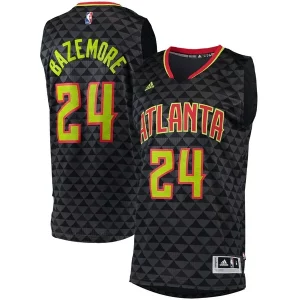 Hermoso Atractivo Encantador Kent Bazemore Atlanta Hawks adidas Swingman Jersey Charcoal