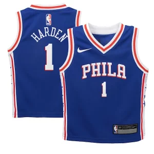 Hermoso Comodo James Harden Philadelphia 76ers Nike Preschool Swingman Player Jersey Icon Edition Royal