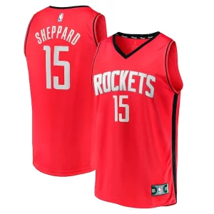 Práctico Versátil Clásico Reed Sheppard Houston Rockets Youth 2024 NBA Draft Fast Break Player Jersey Icon Edition Red