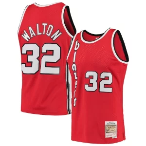 Ideal Estupendo Bill Walton Portland Trail Blazers 1976/77 Hardwood Classics Swingman Jersey Red