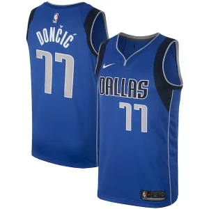 Ideal Fantástico Dallas Mavericks Luka Doncic Nike Men's Swingman Jersey Royal