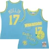 Ideal Moderno Chris Mullin Golden State Warriors 1993/94 Swingman Sidewalk Sketch Jersey Light Blue