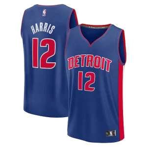 Genial Fácil de llevar Perfecto Tobias Harris Detroit Pistons Fast Break Replica Player Jersey Icon Edition Blue