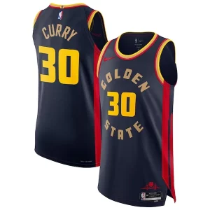 Ideal Resistente Encantador Stephen Curry Golden State Warriors Nike 2024/25 Authentic Player Jersey City Edition Navy