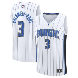 Ideal Robusto Kentavious Caldwell Pope Orlando Magic Youth Fast Break Replica Player Jersey Association Edition White