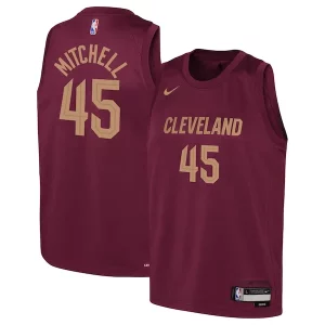 Ideal Sofisticado Chulo Donovan Mitchell Cleveland Cavaliers Nike Youth Swingman Jersey Icon Edition Wine