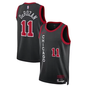 Increíble Atractivo DeMar DeRozan Chicago Bulls Nike Unisex 2023/24 Swingman Jersey Black City Edition