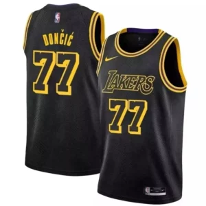 Increíble Encantador Fantástico Luka Dončić Los Angeles Lakers Nike Mamba Edition Jersey Black