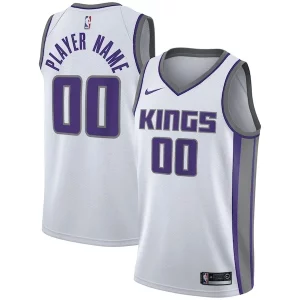 Increíble Encantador Sacramento Kings Nike 2020/21 Swingman Custom Jersey Association Edition White