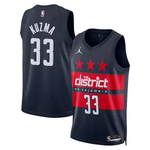 Increíble Ideal Kyle Kuzma Washington Wizards Jordan Brand Unisex 2024/25 Swingman Jersey Statement Edition Navy