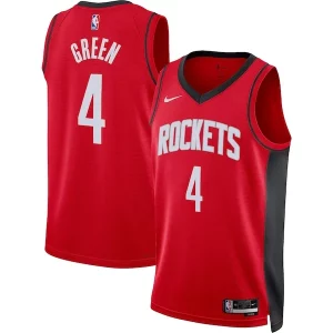 Increíble Jalen Green Houston Rockets Nike Unisex Swingman Jersey Icon Edition Red