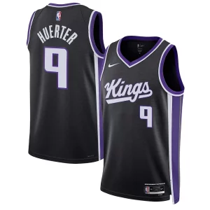 Estupendo Genial Kevin Huerter Sacramento Kings Nike Unisex Swingman Jersey Association Edition Black