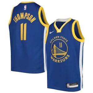 Increíble Maravilloso Genial Klay Thompson Golden State Warriors Nike Youth Team Swingman Jersey Icon Edition Blue