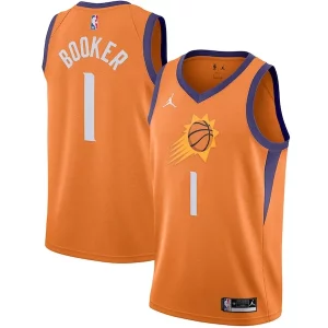 Increíble Resistente Bonito Devin Booker Phoenix Suns Jordan Brand 2020/21 Swingman Jersey Statement Edition Orange