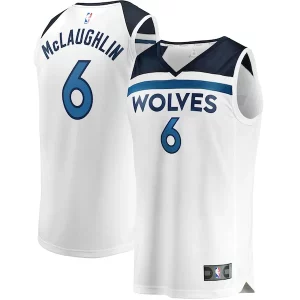 Increíble Resistente Perfecto Jordan McLaughlin Minnesota Timberwolves Youth Fast Break Replica Player Jersey Association Edition White