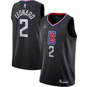 Lujoso Chulo Kawhi Leonard LA Clippers Jordan Brand 2020/21 Swingman Jersey Statement Edition Black