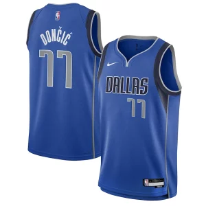 Lujoso Clásico Luka Dončić Dallas Mavericks Nike Youth Swingman Jersey Icon Edition Blue