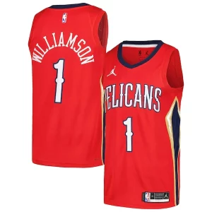 Lujoso Delicioso Comodo Zion Williamson New Orleans Pelicans Jordan Brand Swingman Player Jersey Statement Edition Red