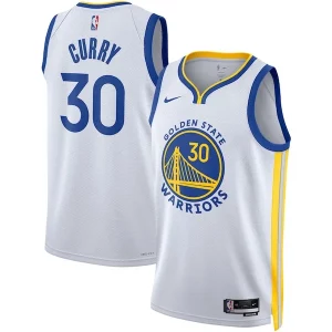 Lujoso Delicioso Único Stephen Curry Golden State Warriors Nike Unisex Swingman Jersey Association Edition White/Royal