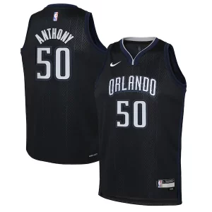 Lujoso Hermoso Cole Anthony Orlando Magic Nike Youth 2022/23 Swingman Jersey City Edition Black