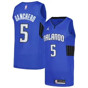 Lujoso Paolo Banchero Orlando Magic Jordan Brand Swingman Player Jersey Statement Edition Royal